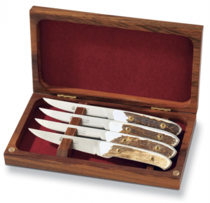 Puma Knife: Rare Original 2002 4 Piece Steak Knife Set in Presentation Box #2