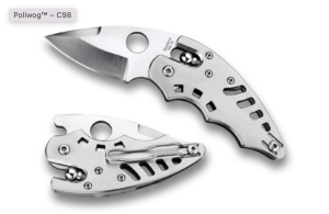 Spyderco Unique C98P POLIWOG Folding Knife