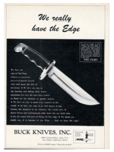 Buck Knife: Older 1996 Buck 124 Frontiersman Collectable Knife with Cocobolo Dymondwood Handle and original Box