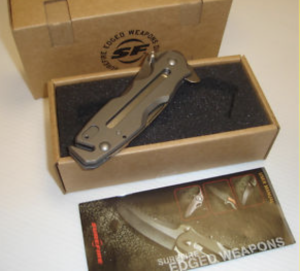 SureFire Knives L.E.O EW-08 Rescue/Tactical Multi-Use Boxed Folding Lock Knife