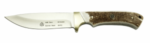 Puma Knife: Puma SGB Teton Fixed Blade Knife with Stag Antler Handle