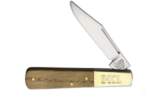 George Wostenholm IXL Sheffield made Barlow Oak Handled Pocket knife in original box