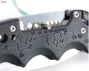 SOG Original EL01-CP KILOWATT Folding Lock Knife with Quality Pouch