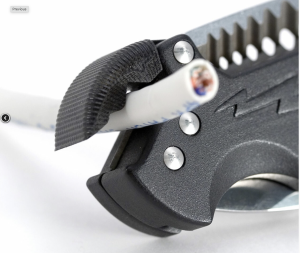 SOG Original EL01-CP KILOWATT Folding Lock Knife with Quality Pouch