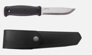 MORA Swedish Made Garberg Knife with Black Leather Sheath