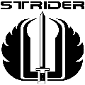 STRIDER USA Original EBS Tiger Stripe Tactical/Utility Knife with Kydex Sheath