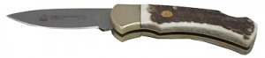 Puma Knife: Puma 4 Star Mini Folding Lock Knife with Stag Antler Handle 2014