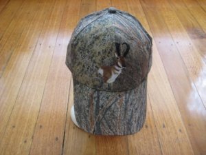 Camo Antelope Hunting Baseball Cap