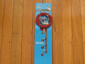 Tie - Down Dog Stake and Cable Combo