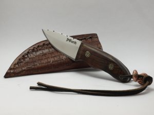 JM Forth USA Custom Handmade Drop Point Skinner