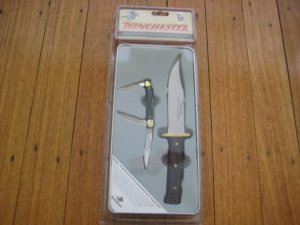 Winchester Model 70 Limited Edition Bowie & Lockback Knife Set