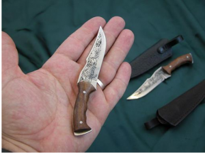 Kizlyar Knife: Kizlyar Scorpion Miniature Collectors Knife