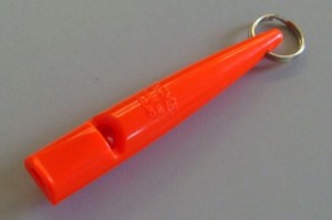 Whistle: Acme Whistle 210 in Blaze Orange