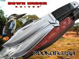 Down Under Knives: Down Under Kookaburra Knife Twin Set