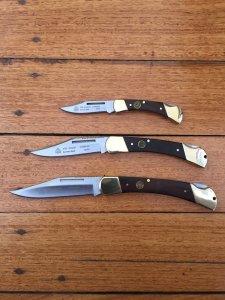 Puma SGB Knife: Puma SGB Stag Handled Bear Folding Pocket Knife