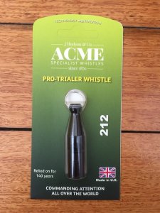 Whistle: Acme Whistle 212 Field Trialler