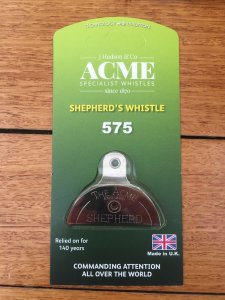 Whistle: Acme 575 Nickel Silver Shepherds Whistle