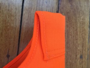 SOS Blaze Orange and Reflective Gun Dog Vest Med/Large Size-Collar Combo