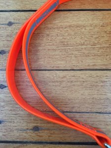 Dog Lead: Blaze Orange Reflective 2 Handled Dog Lead