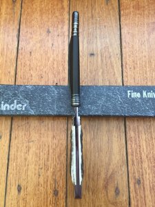 Linder Original Classic Hunter Jagdnicker Knife Dark Handle