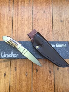 Linder Compact Hunter knife with sheath