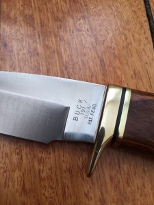 Buck Knife: Buck Model 191 1994 Custom Ducks Unlimited Gut Hook Knife