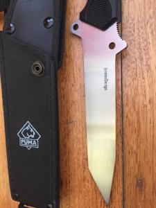 Puma Knife: Puma Rare 2002 Huntac TAC 1 Tactical Survival Knife