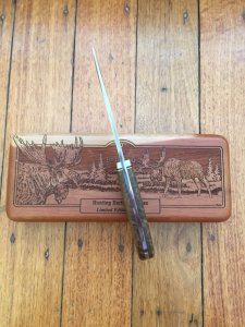 Browning Knife Limited Edition Moose Model 29 knife in Display Case 1 of 3000