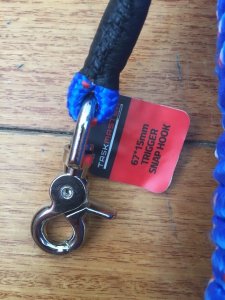 Long Dog Lead: Professional 20 metre Dog Trainer Blue Fleck Lead