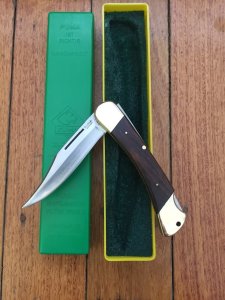 Puma Rare model 970 PLANTER 1970 Folding Lock Knife in box Serial Number 33073