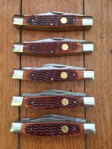 Puma Set of 5 - The African Game Big Five Stockman Knives