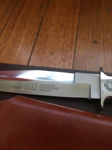 Puma Knife: Rare 1 of 500 Puma DEFENDER Knife in Original Box