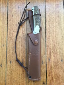 Puma Knife: Puma 2001 Bowie II Special Edition Handmade Knife with Stag Antler Handle