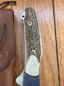 Puma Knife: Puma 2001 Bowie II Special Edition Handmade Knife with Stag Antler Handle