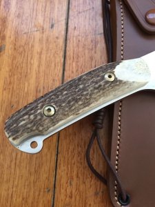 Puma Knife: Puma 2001 Bowie II Special Edition Handmade Knife with Stag Antler Handle