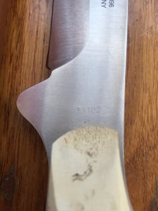 Puma Knife: Puma 2001 Bowie II Special Edition Handmade Knife with Stag Antler Handle