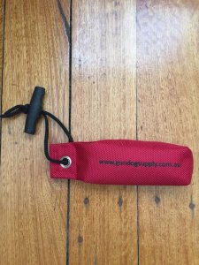 Dog Training Dummy: Dummy 100grams in Red