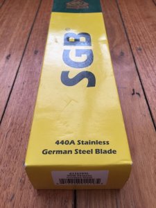 Puma Knife: Puma SGB Skinner with Stag Handle