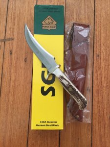 Puma Knife: Puma SGB Skinner with Stag Handle