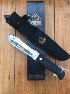 Puma Knife: Puma Vietnam Commemorative White Hunter II with Kryton Handle 116375