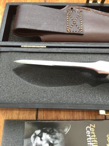 Puma Knife: Puma 2017 Model Skinmaster with Stag Handle