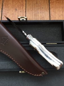 Puma Knife: Puma 2017 Model Skinmaster with Stag Handle