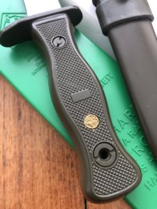 Puma Knife: Puma Original 6379 Bundeswehr Military (Civilian) Knife in original metal sheath & Box