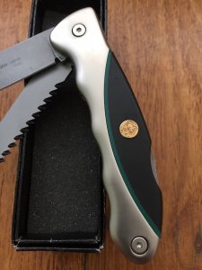 Puma Knife: Puma Pretec Blade & Saw Folding Knife