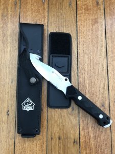 Puma Knife: Puma Rare 132001 2002 Huntac Tactical Survival Knife with Gut Hook