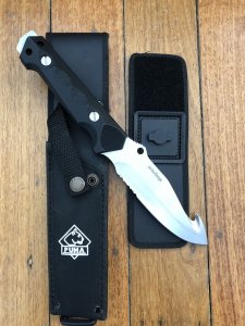 Puma Knife: Puma Rare 132001 2002 Huntac Tactical Survival Knife with Gut Hook