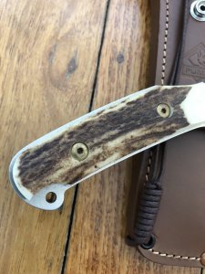 Puma Knife: Puma Rare Original 2001 New Hunter Model 118375 in original sheath #57102.