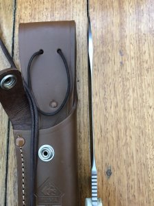 Puma Knife: Puma Rare Original 2001 New Hunter Model 118375 in original sheath #57102.