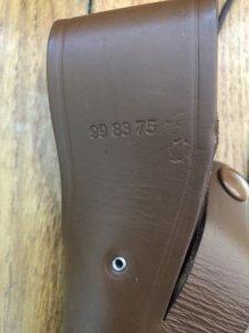 Puma Knife: Puma Rare Original 2001 New Hunter Model 118375 in original sheath #57102.