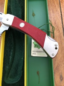 Puma Knife: Puma Rare 1988 model 230868 Angler Knife with original box and warranty